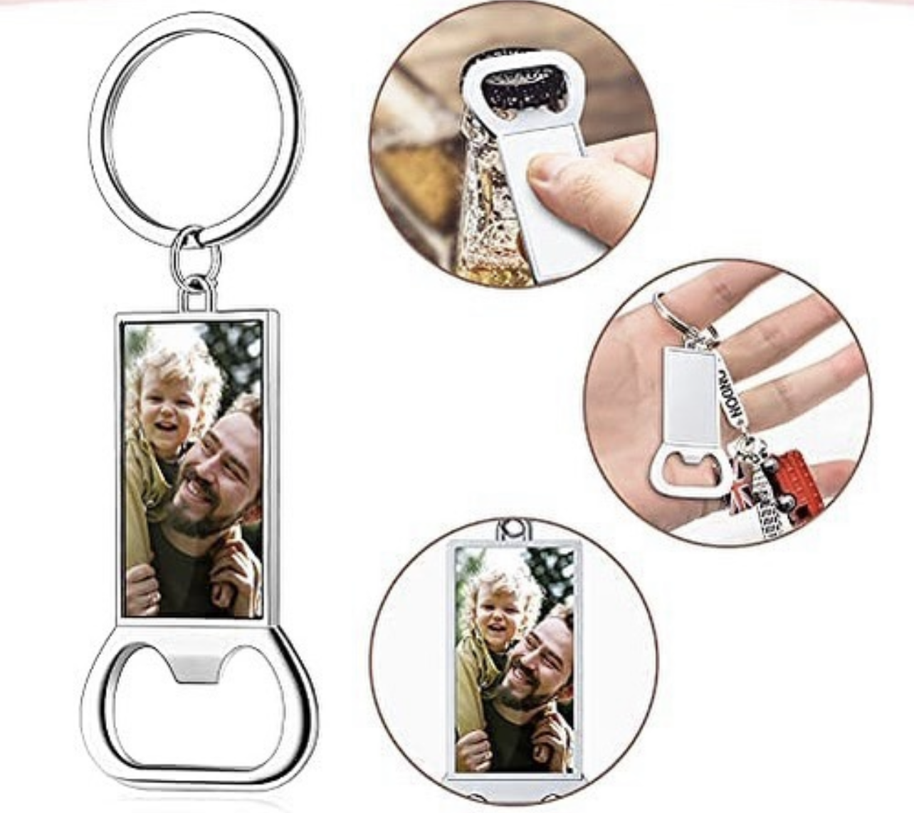 Bottle opener-customizable