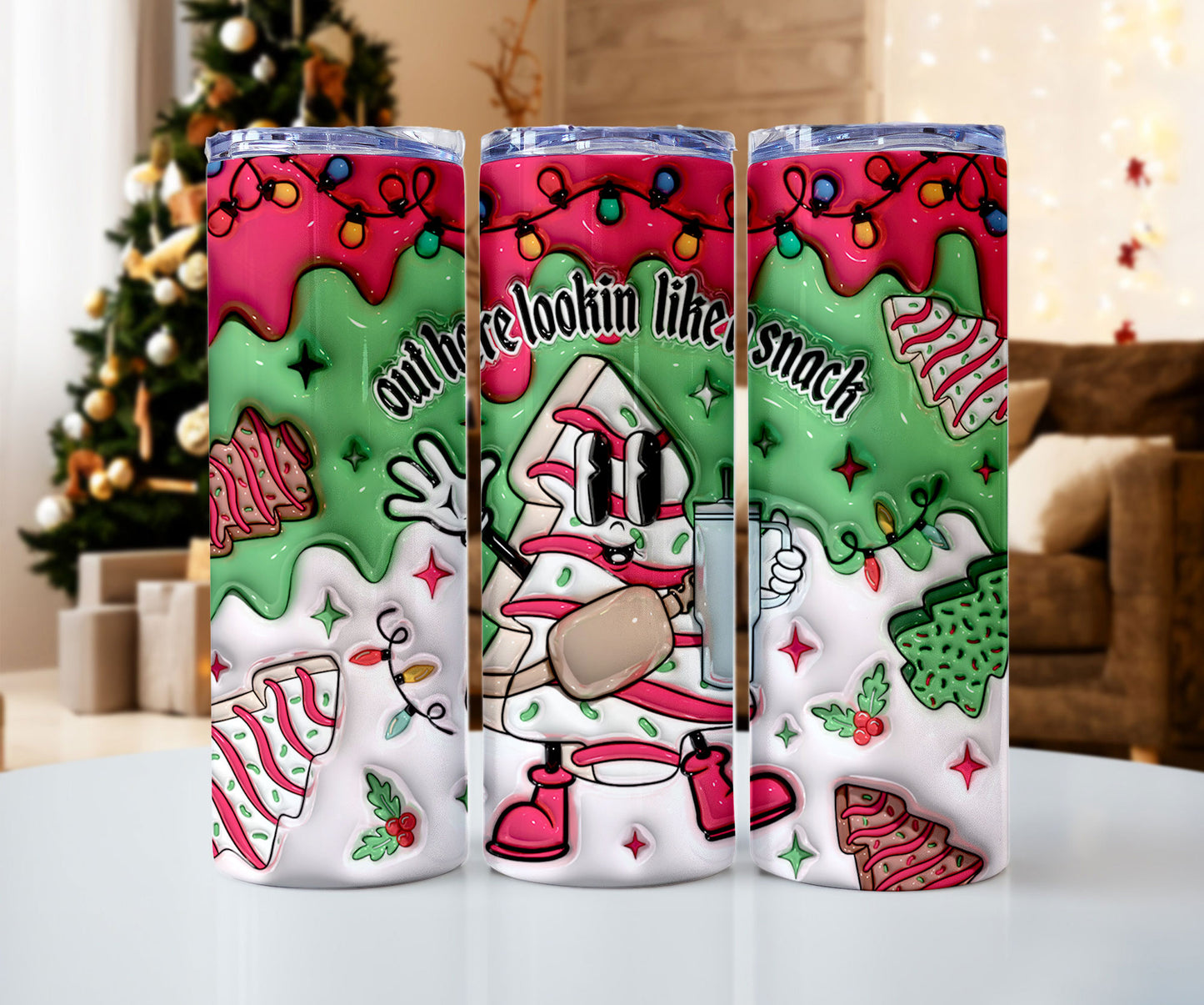 Lookin' Like a Snack 20 oz tumbler