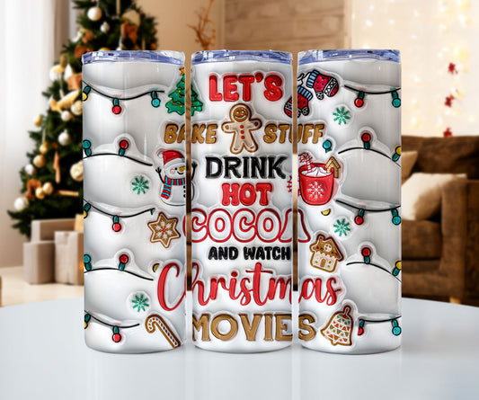 Christmas Movies 20oz Tumbler