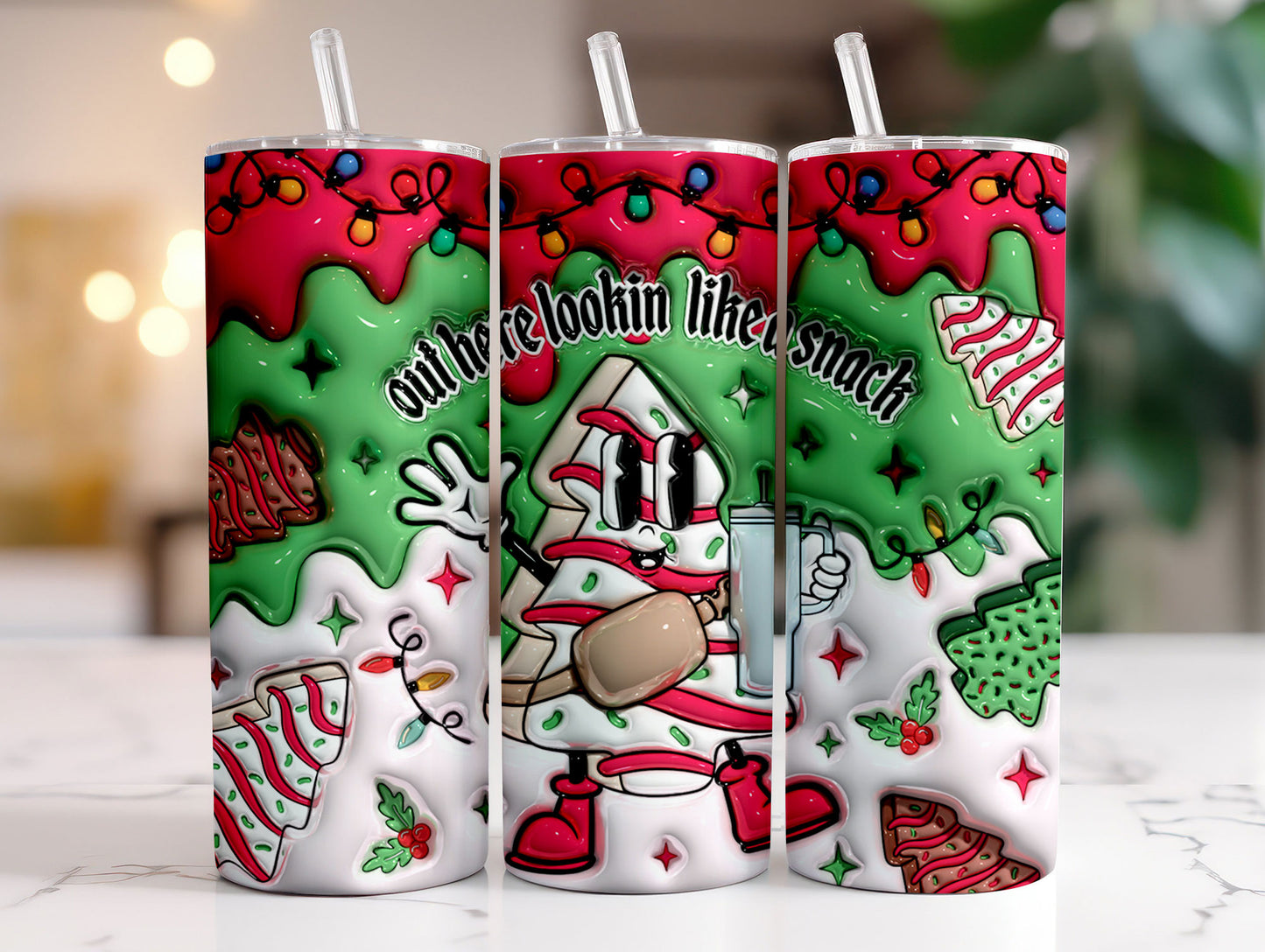 Lookin' Like a Snack 20 oz tumbler