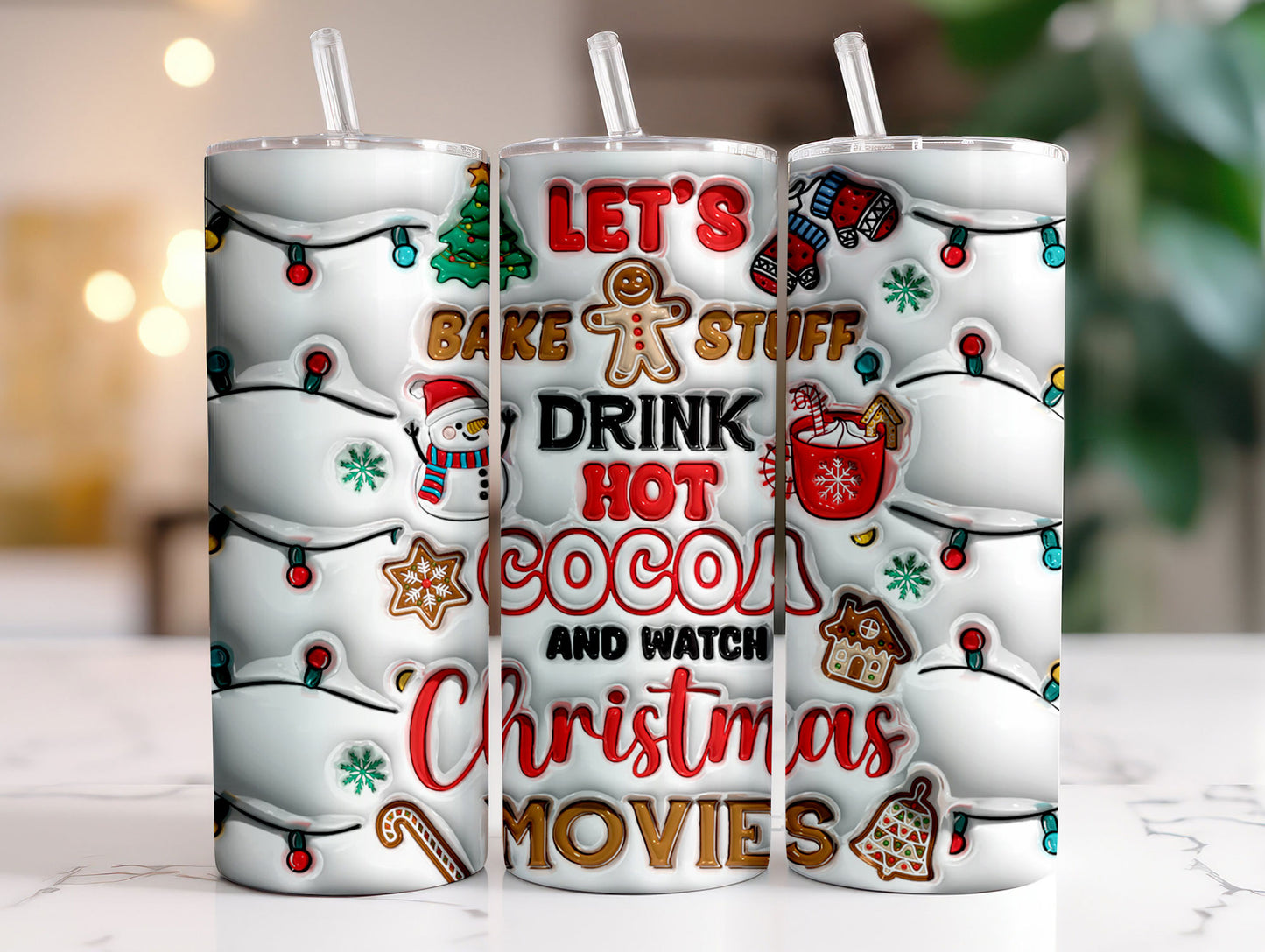 Christmas Movies 20oz Tumbler