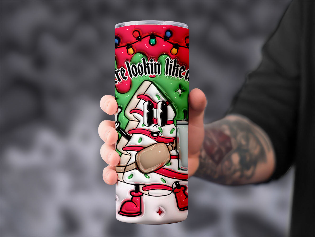 Lookin' Like a Snack 20 oz tumbler