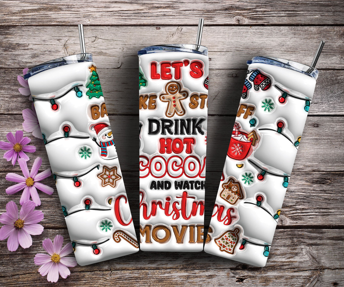 Christmas Movies 20oz Tumbler