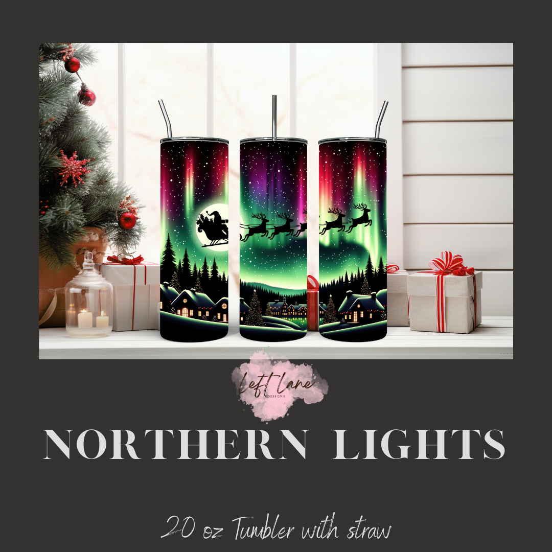 Northern Lights 20oz tumbler