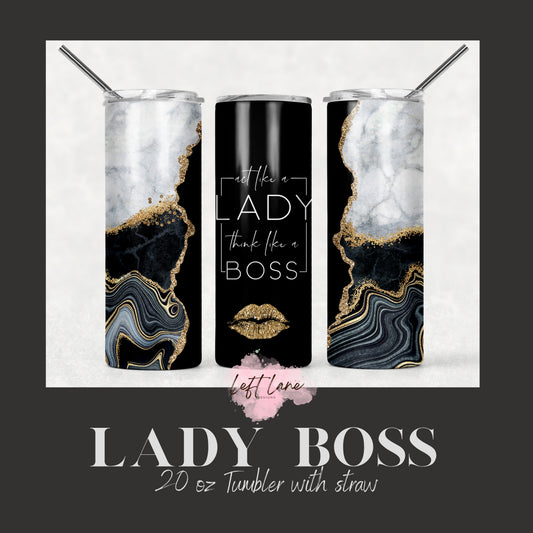 Lady Boss 20oz Tumbler